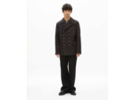 Caban mi long dark grey