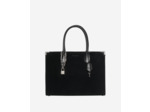 Sac cabas ming l en suède noir black