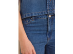 Jean large et cropped en coton ROMY