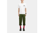 T-Shirt Manches Courtes Avec Broderie Et Print Skull white
