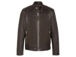 Blouson motard, cuir d'agneau