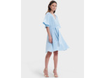 Robe Russel Bleu Ciel en Polyester
