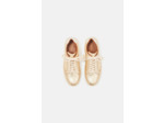 Baskets anna en cuir naturel