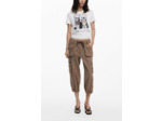T-Shirt À Manches Courtes En Maille – Femme