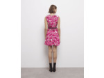 Robe Decollete V Dos Nu pink