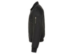 Blouson col montant, cuir d'agneau