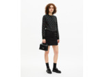 Cardigan à carreaux noir black