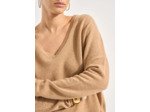 Pull en 100% cachemire à Col V