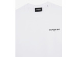 Tee Shirt A Manches Courtes Avec Print Sur Le Devant white