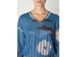 Pull fleur fleur de jean