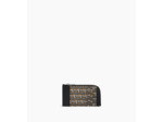 Porte carte large zippé Emile en toile monogramme