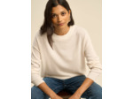 Pull col rond 100% cachemire