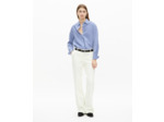 Chemise à rayures bleue