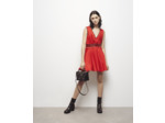 Robe Courte Sans Manche red