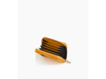 Porte cartes zippé Ella en cuir grainé