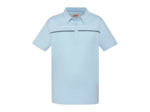 Polo en jersey avec liserés contrastés