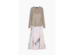Robe À Manches Longues En Maille – Femme