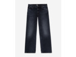 Jean baggy taille basse blue electric