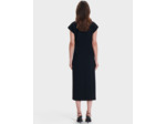 Robe Rang Noir en Polyester