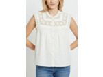 Chemise à galon et dentelle - UTHIA