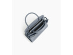 Sac à main moyen modèle Emie en cuir lisse et nubuck