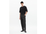 Pantalon ajusté gris foncé grey