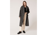 Manteau Miranda Noir en Coton