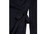 Robe courte decollete navy