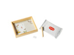Simple cadre photo et empreinte Wood
