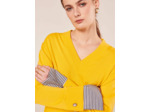 Pull Primrose Jaune en Laine