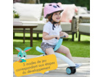 Trotteur porteur chariot de marche Rose