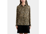 Chemise en soie léopard leopard
