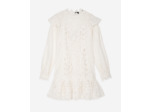 Robe en dentelles ecru