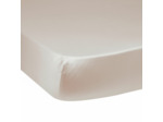 Drap housse Harmonie Satin de coton coloris Beige