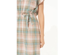Robe carreau rose