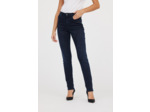 Denim flex straight fit, coupe droite, taille haute