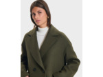 Manteau Mirando Lichen en Laine