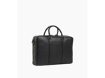 Porte documents  17" Charles en cuir grainé 2 poches zippées