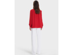 Blouse Tiberina Rouge en Polyester