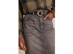 Jupe denim BIRDY en coton