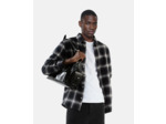 Chemise manches longues a carreaux black grey white