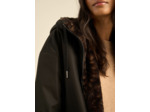 Parka courte réversible