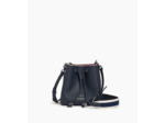 Mini sac seau Ines de la Fressange en cuir grainé