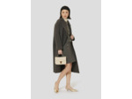 Manteau Milo Gris Chine en Laine Vierge