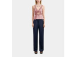 Top Lilas Avec Guipure wood kaki