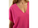 Pull manches courtes en cachemire