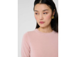 Pull Peer Vieux Rose en Cachemire