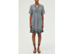 Robe courte et droite imprimé indien - PHILOMELA