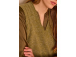 Pull col V BASILE 100% laine