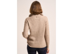 Pull col camionneur zippé à manches longues